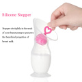 Mit Deckel Bpa Free Baby Manual Milk Saver Collector Customized Logo Silikon Milchpumpe Handbuch